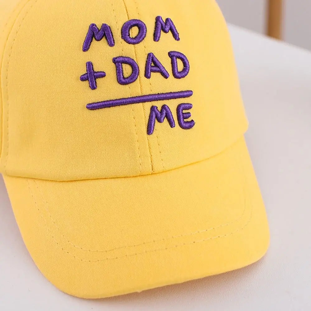 キッズ用ベースボールキャップ 刺繍デザイン｜子ども帽子 紫外線対策｜ベビー・キッズ キャップ 調整式｜男の子 女の子 ユニセックス 帽子｜おしゃれ キッズキャップ